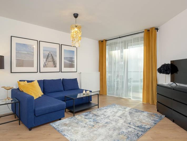 Ferienwohnung für 4 Personen, mit Balkon und Whirlpool sowie Kinderpool und Pool in Pobierowo - 3