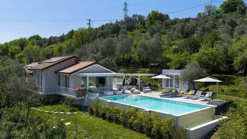 Ferienhaus für 6 Personen, mit Garten und Whirlpool, mit Haustier