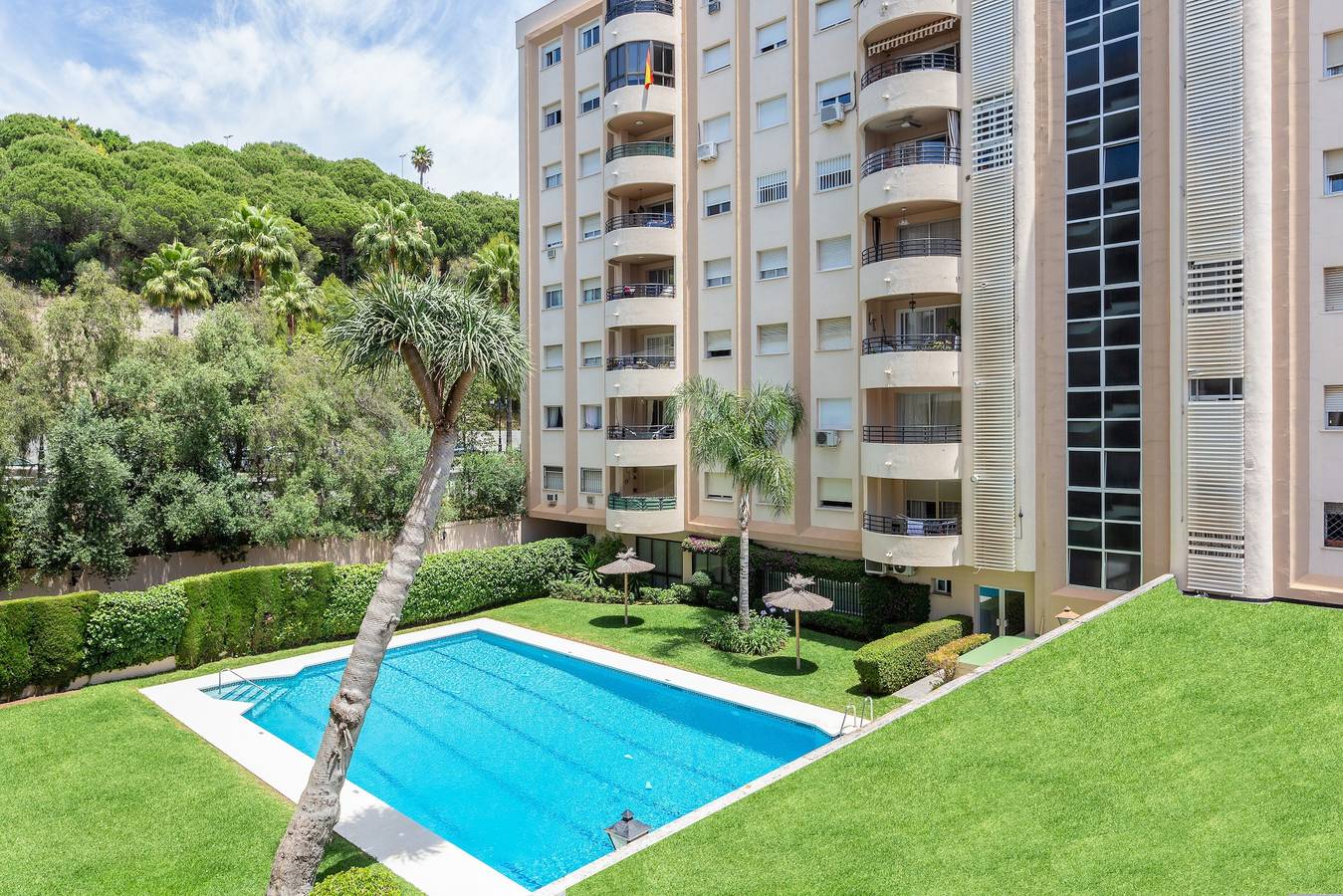 Appartement entier, Appartement central "Marbella Suites" près de la plage avec piscine, terrasse et climatisation in Marbella Centre, Marbella