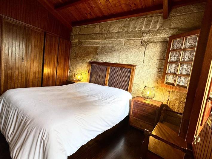 Location de vacances pour 4 personnes, avec Balcon ainsi que Terrasse et Jardin dans Combarro
