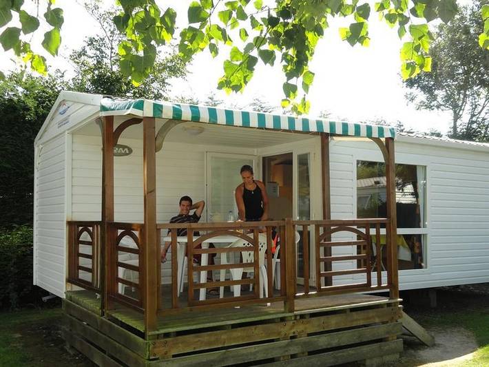 Camping Le Robinson - Mobilheim 4 personen - Komfort Plus - 2 Zimmer in Colleville-sur-Mer, Bayeux und Umgebung