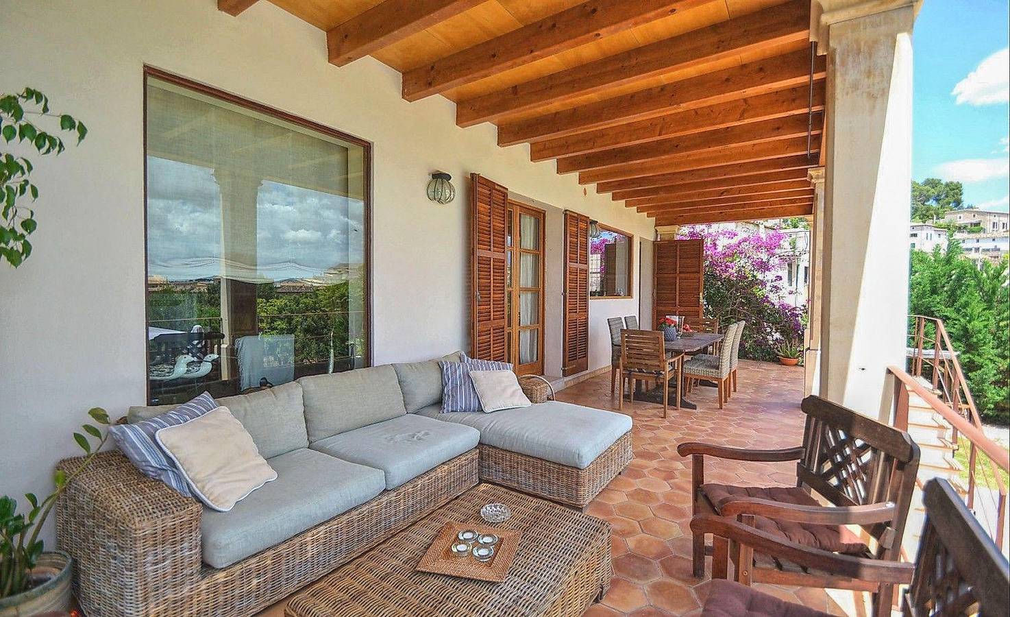 Chalet "Sacoma" mit Garten, Grill und Terrasse in Caimari, Selva