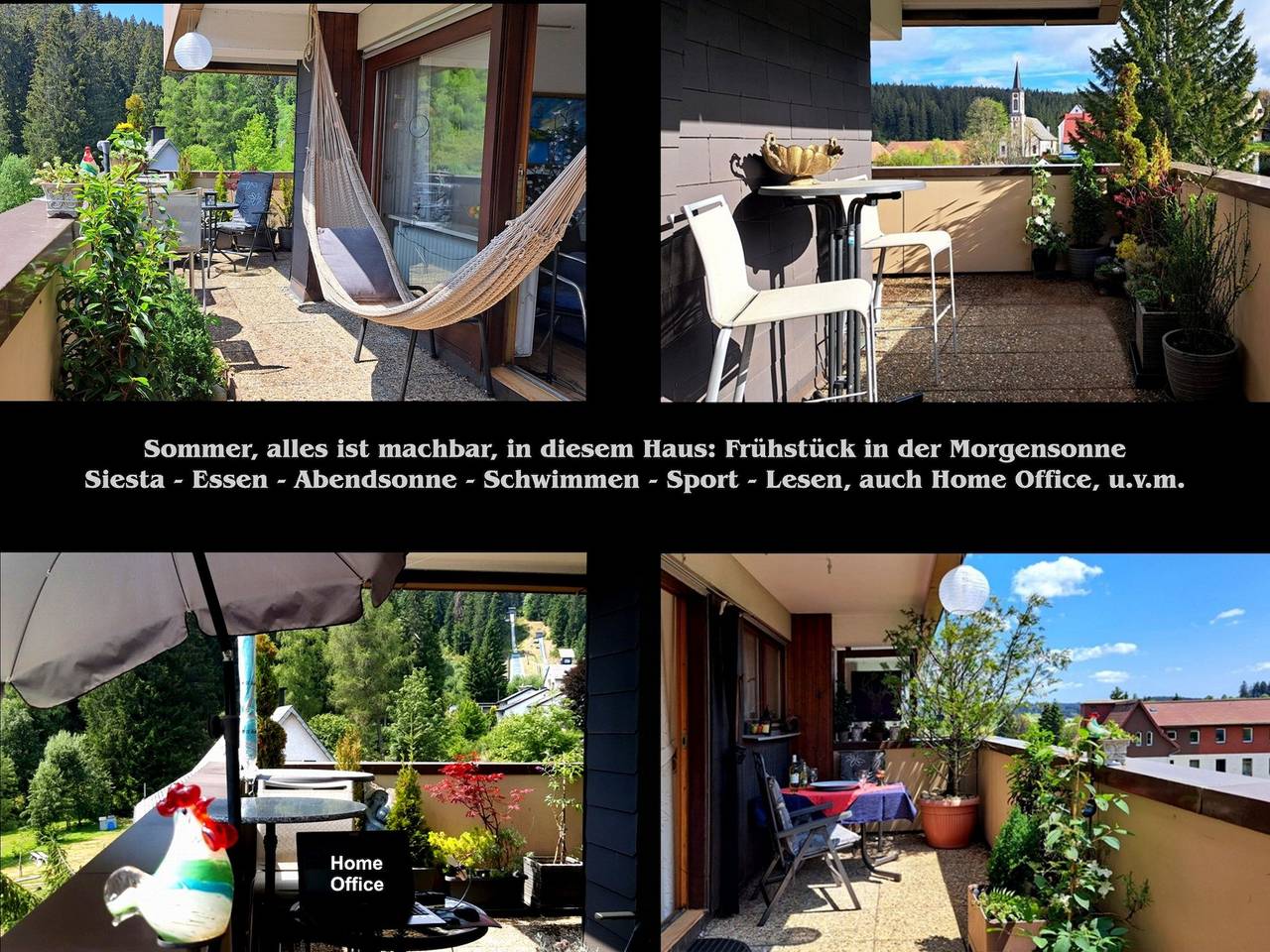 Ganze Wohnung, Ferienwohnung '472, 36qm' mit Balkon und Wi-Fi in Schönwald im Schwarzwald, Südschwarzwald