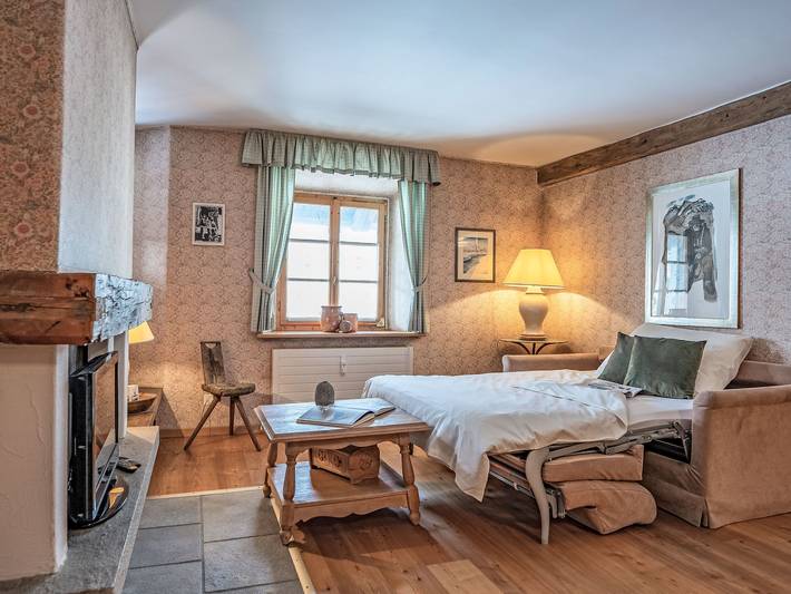 Ferienwohnung für 3 Personen, mit Balkon in Celerina