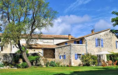 Maison de vacances pour 4 personnes, avec jardin et terrasse, animaux acceptés dans le Gard