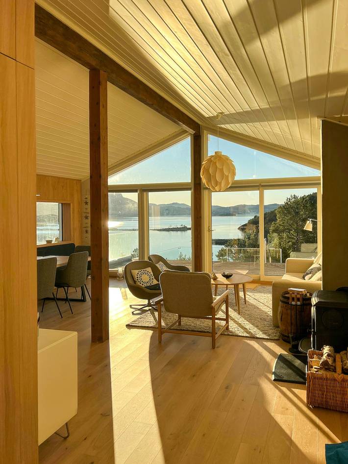 Feriehus for 7 personer, med terrasse i Rogaland