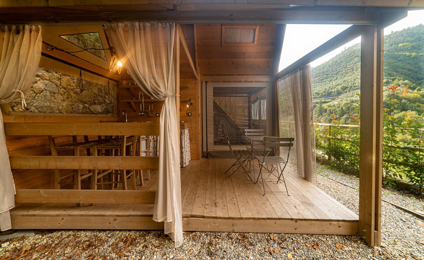 Bungalow für 4 Personen mit Kinderpool in Isolabona, Ligurische Alpen