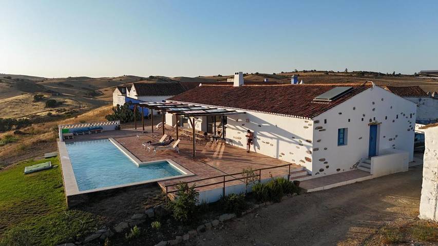 Casa rural para 4 personas, con piscina y jardín en Mértola - 3