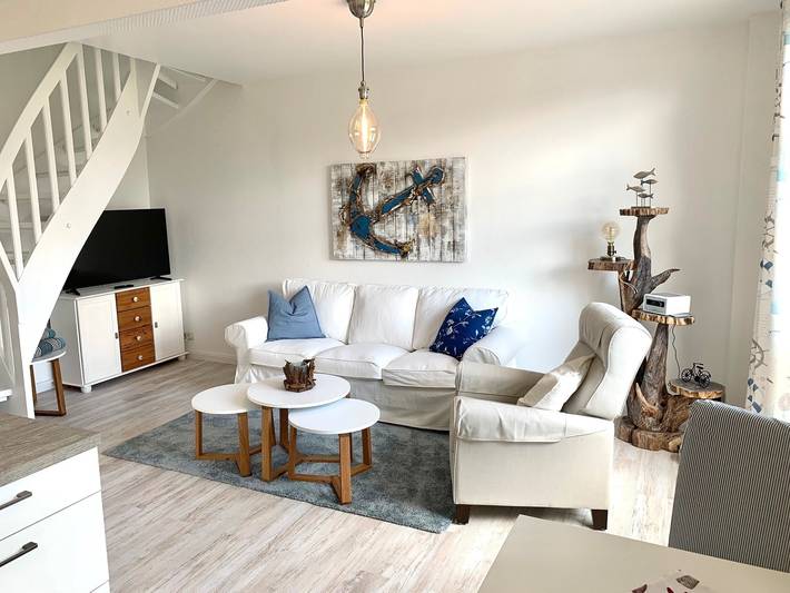 Ferienhaus für 3 Personen, mit Terrasse und Garten sowie Ausblick in Grödersby
