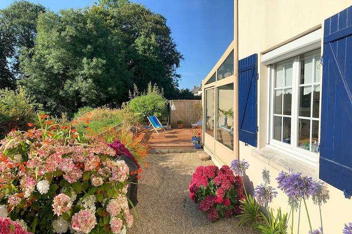 Maison de vacances pour 4 personnes, avec balcon et jardin