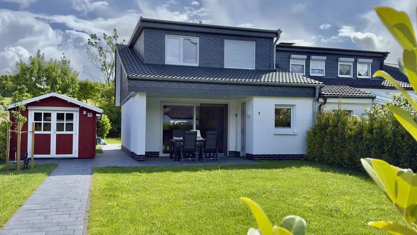 Ferienhaus für 2 Personen, mit Garten