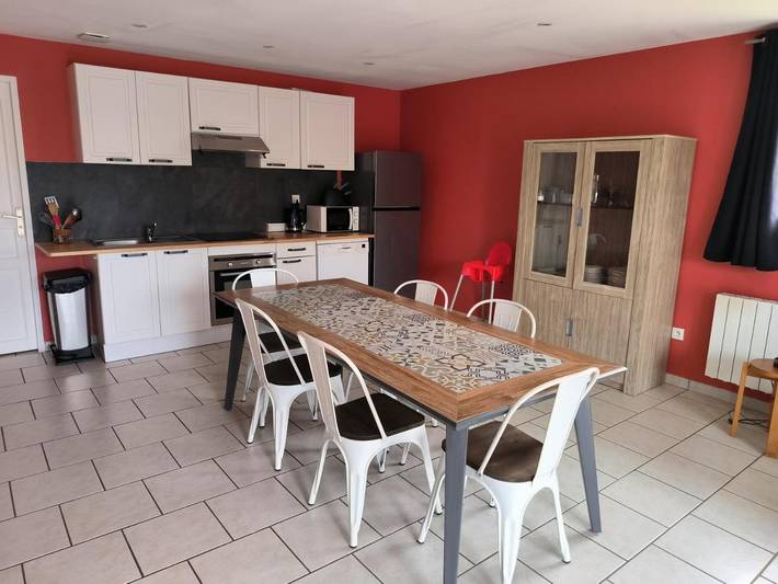 Gîte pour 9 personnes, avec jardin et vue, animaux acceptés à Auberville-la-Renault
