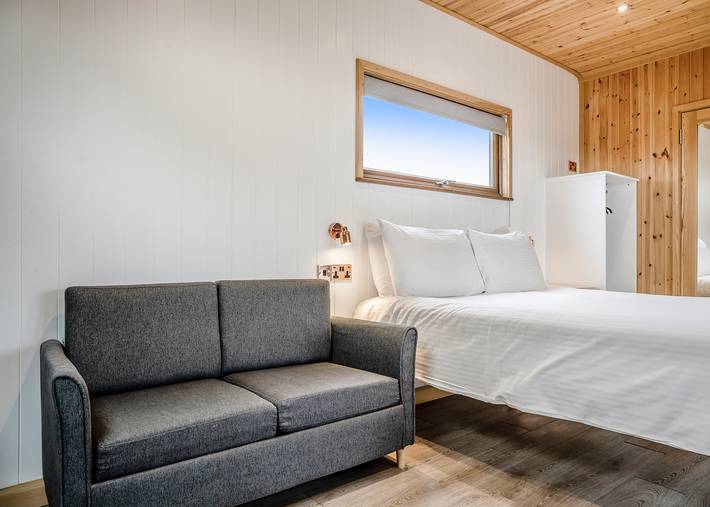 Log cabin for 2 people in Yorkshire