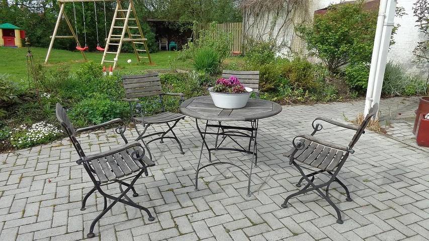 Ferienwohnung für 2 Personen, mit Balkon und Terrasse sowie Garten in Hamswehrum - 4
