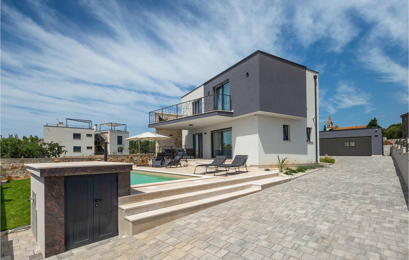 Ferienhaus für 6 Personen mit Whirlpool in Tar-Vabriga, Umag und Umgebung