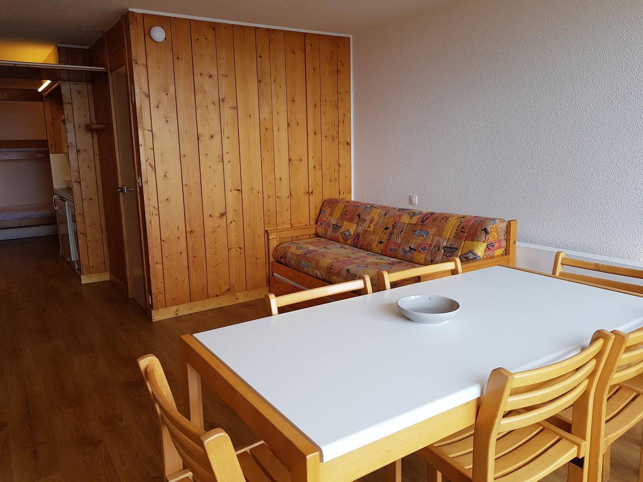 Studio entier, Studio coin montagne 5 pers, proche pistes et commerces, avec terrasse exposée Sud in Arc 1600, Bourg-Saint-Maurice