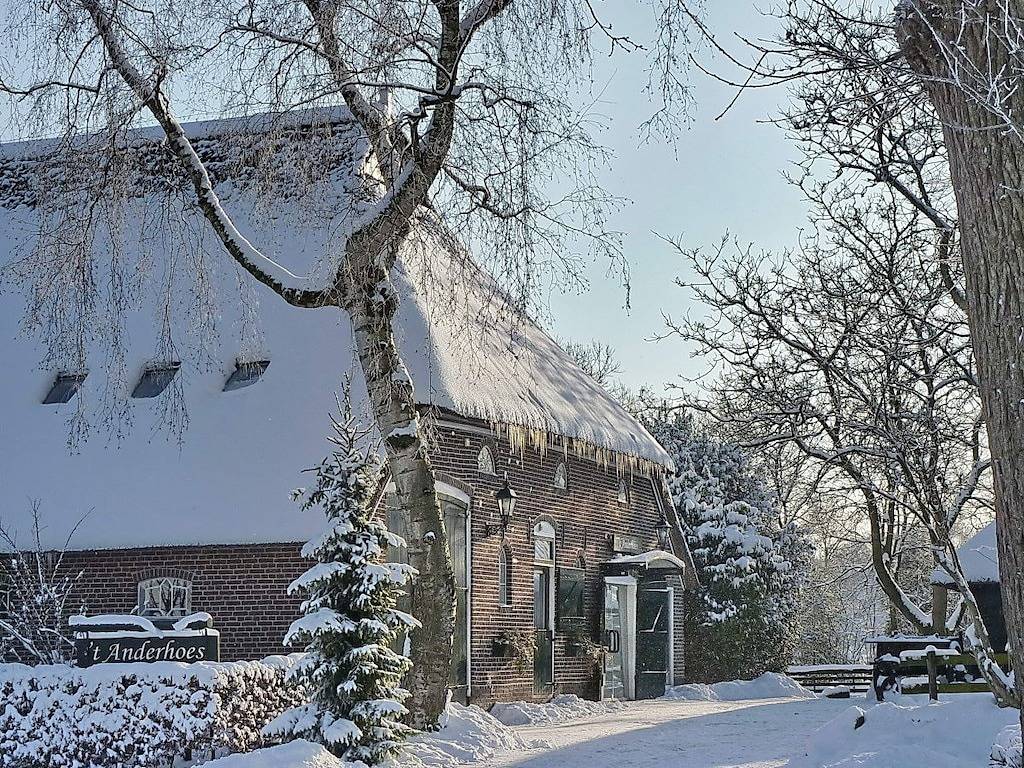 Ferienhaus in Anderen mit Schwimmbecken in Drenthe