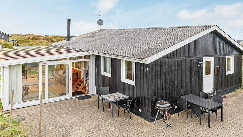 Ferienhaus für 7 Personen, mit Terrasse in Klitmøller