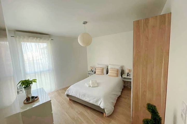 Gîte pour 4 personnes, avec balcon à Meaux - 3