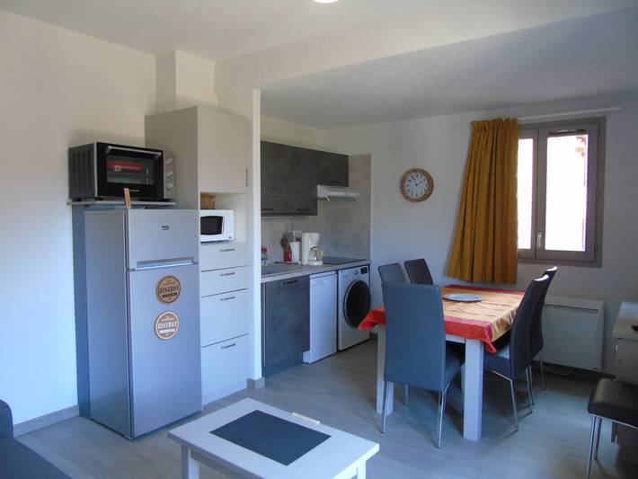 Chalet pour 6 personnes, avec balcon dans Valfréjus