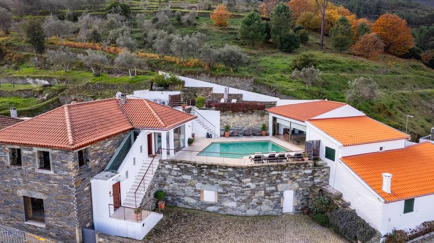 Villa para 9 pessoas, com jardim, adaptado a crianças no Vale do Douro