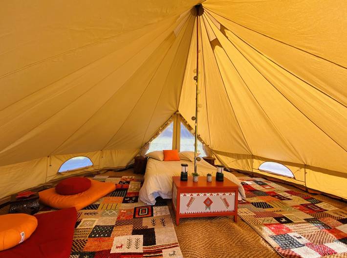 Tente pour 2 personnes, avec jardin en Loire-Atlantique - 3