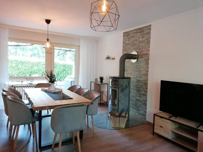 Vakantiehuis voor 8 personen, with Terras and Tuin as well as Uitzicht in Uelsen