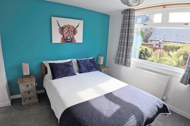 Log cabin for 4 people, with garden, with pets in Blairgowrie (Perthshire)