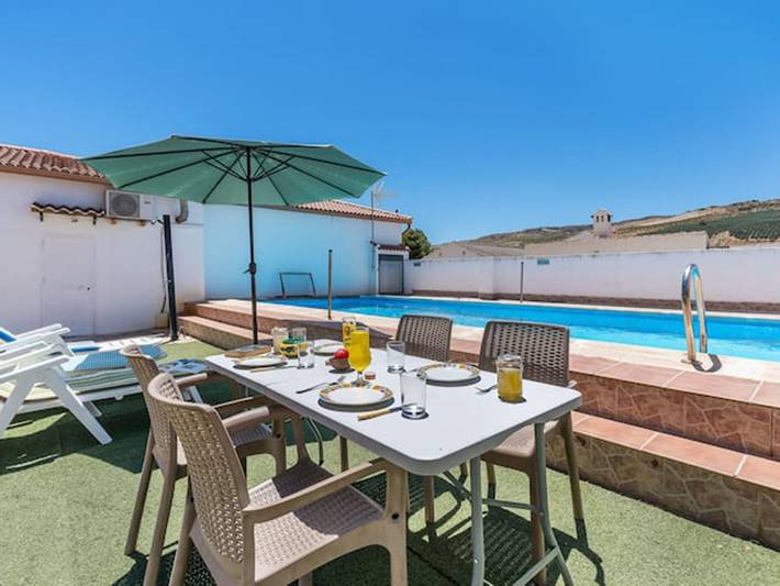 Casa de vacaciones para 4 personas, con Terraza y Jardín en Alhama - 4