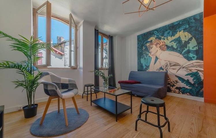 Gîte pour 4 personnes, avec terrasse ainsi que jardin et vue à Bidache - 4