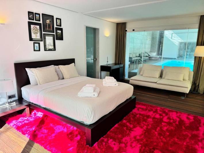 Casa de vacaciones para 4 personas, con Balcón y Terraza además de Jardín y Piscina en Santarém - 4