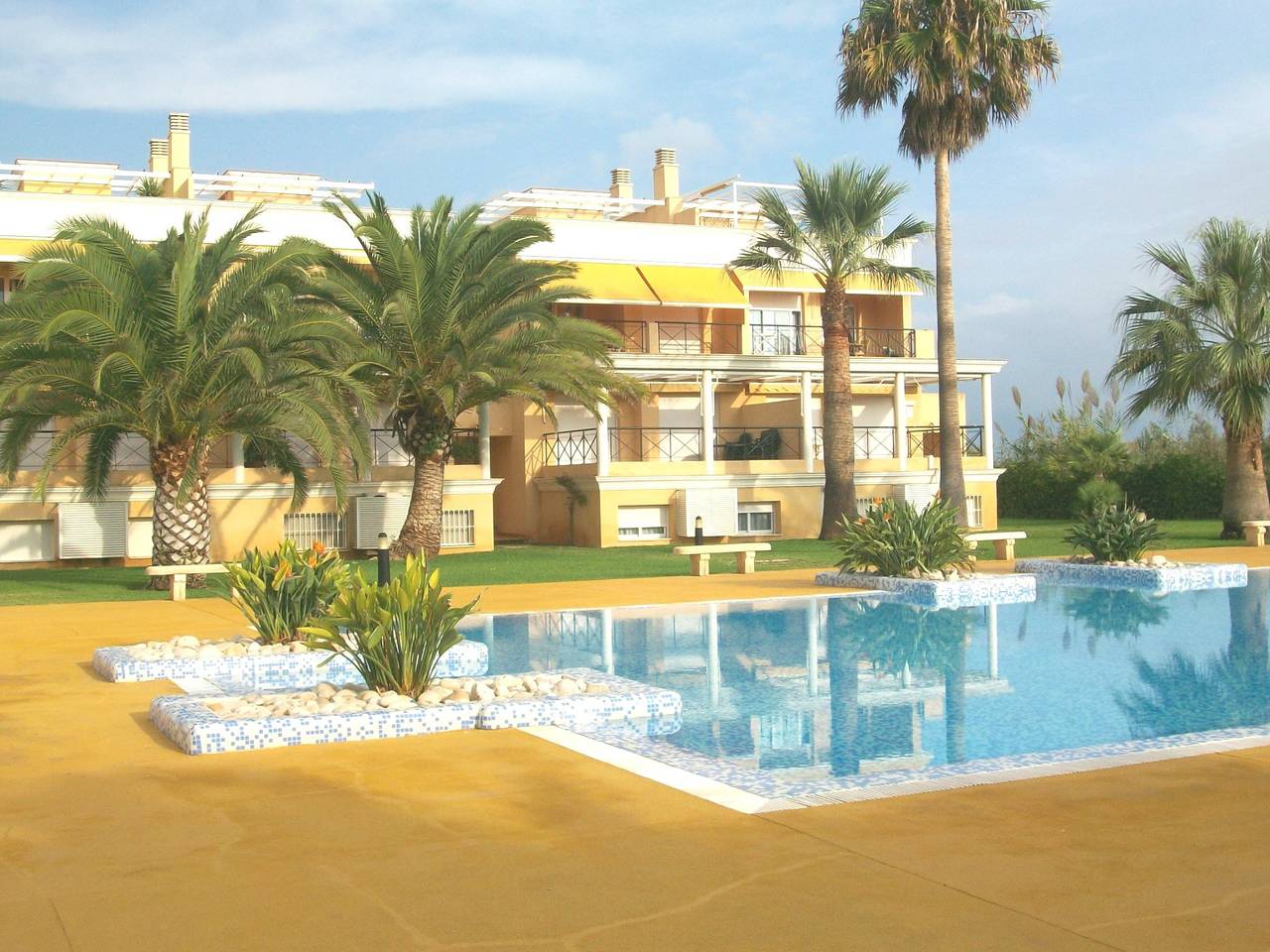 Apartamento entero, Apartamento de vacaciones para 7 personas con terraza in Oliva, Costa Blanca