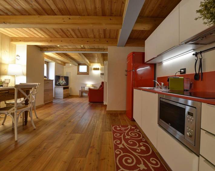 Appartamento per 6 persone, con terrazza e panorama, con animali domestici a Comune di Gressoney-Saint-Jean