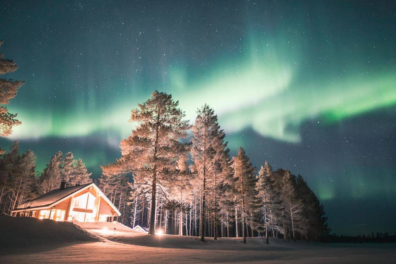 Villa Huilinki in Lappland