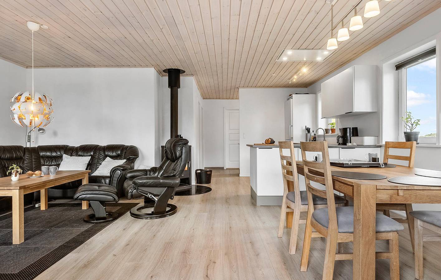 Ferienhaus für 6 Personen mit Terrasse in Lundø, Limfjord in Westjütland