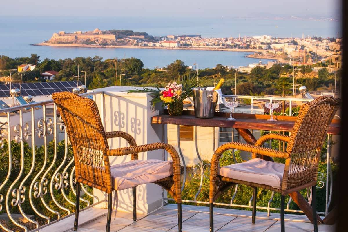 Ganze Wohnung, Ferienwohnung für 4 Personen mit Garten in Nikiforos Fokas, Rethymno und Umgebung