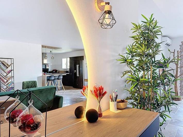 Location de vacances pour 7 personnes, avec piscine et jardin à Magescq - 3