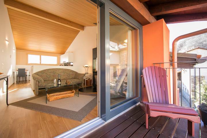 Ferienhaus für 3 Personen, mit Balkon am Luganersee - 2