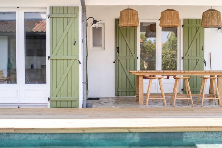 Location de vacances pour 8 personnes, avec jardin et terrasse dans Port d'Arcachon - 4