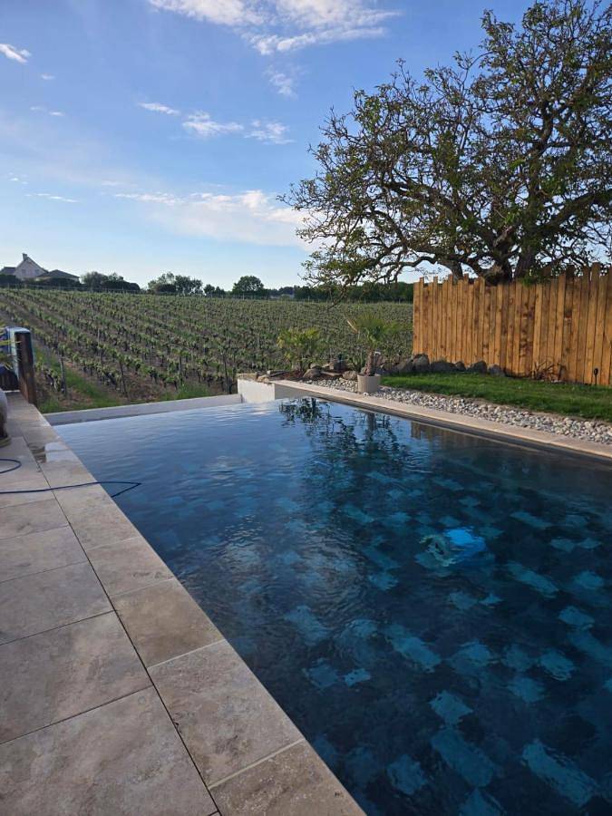 Location de vacances pour 15 personnes, avec vue ainsi que piscine et jardin, animaux acceptés à Saint-Aubin-de-Luigné - 3