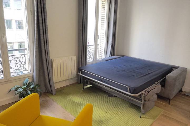 Ganze Wohnung, Charme und Blick auf den Garten, im Zentrum von Paris, in der Nähe von Montparnasse in Paris, Ile de France
