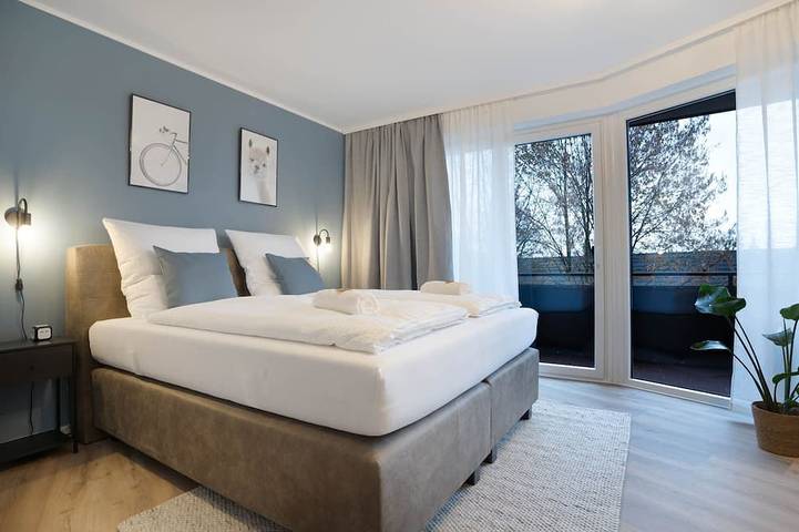 Ganze Wohnung, Nsv-Apartments mit Pool am Waldrand in Bad Essen, Wiehengebirge