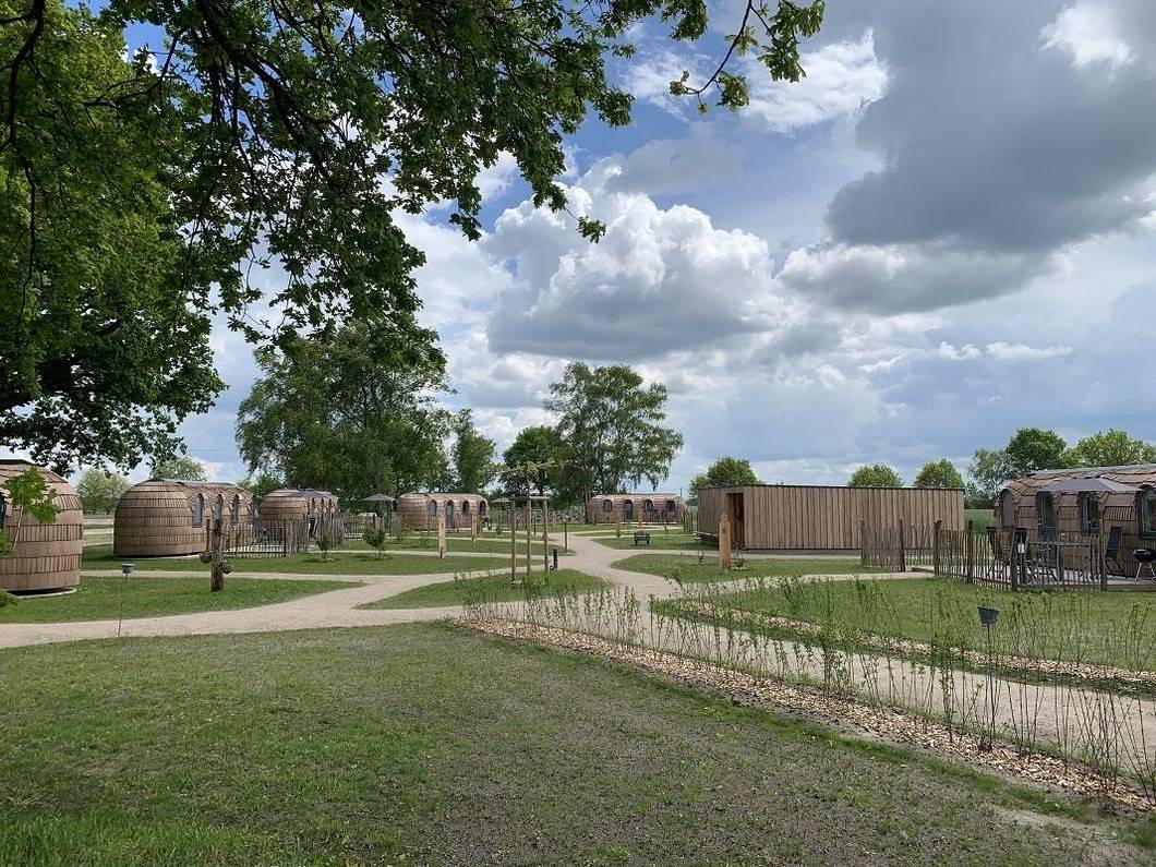 Woonwagen voor 4 personen met sauna in Bahrenborstel, Landkreis Diepholz