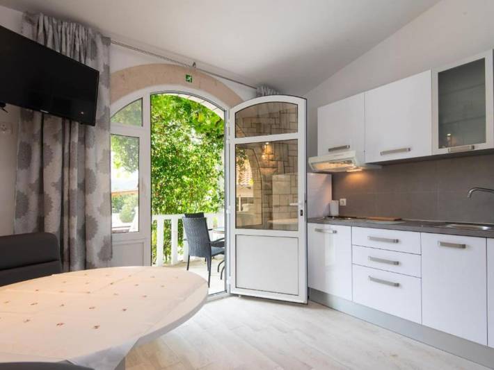 Adriatic Guesthouse Balota with Shared Pool- Bungalow with Terrace (2) in Viganj, Dubrovnik-Neretva