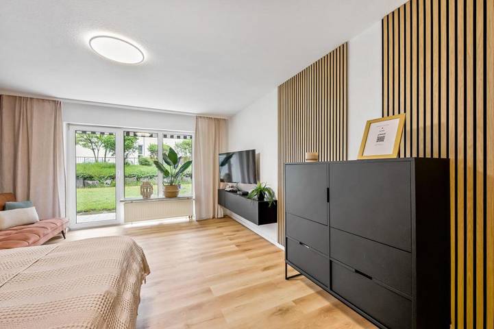 Ferienwohnung für 3 Personen, mit Terrasse und Garten in Hemsbach - 2