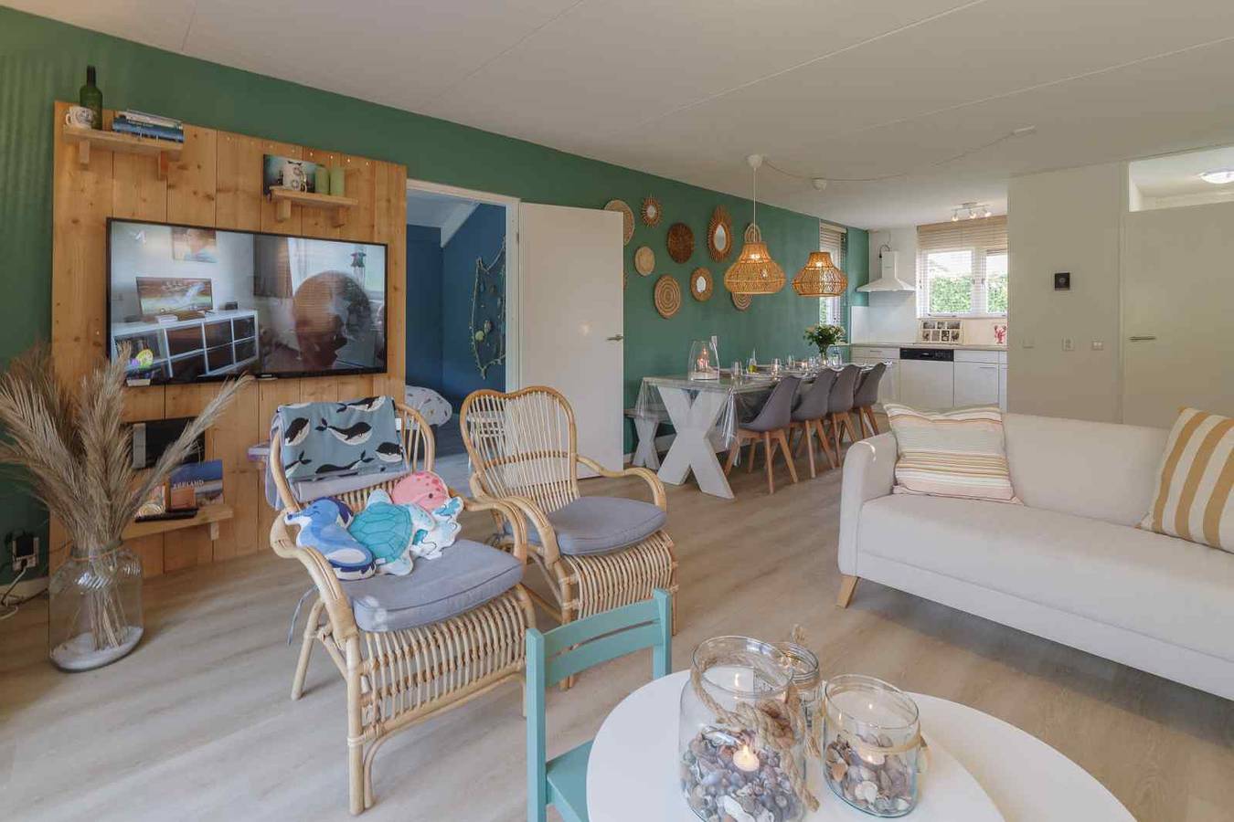 Ferienhaus für 8 Personen mit Sauna und komplett umzäuntem Garten in Wemeldinge in Niederländische Nordsee