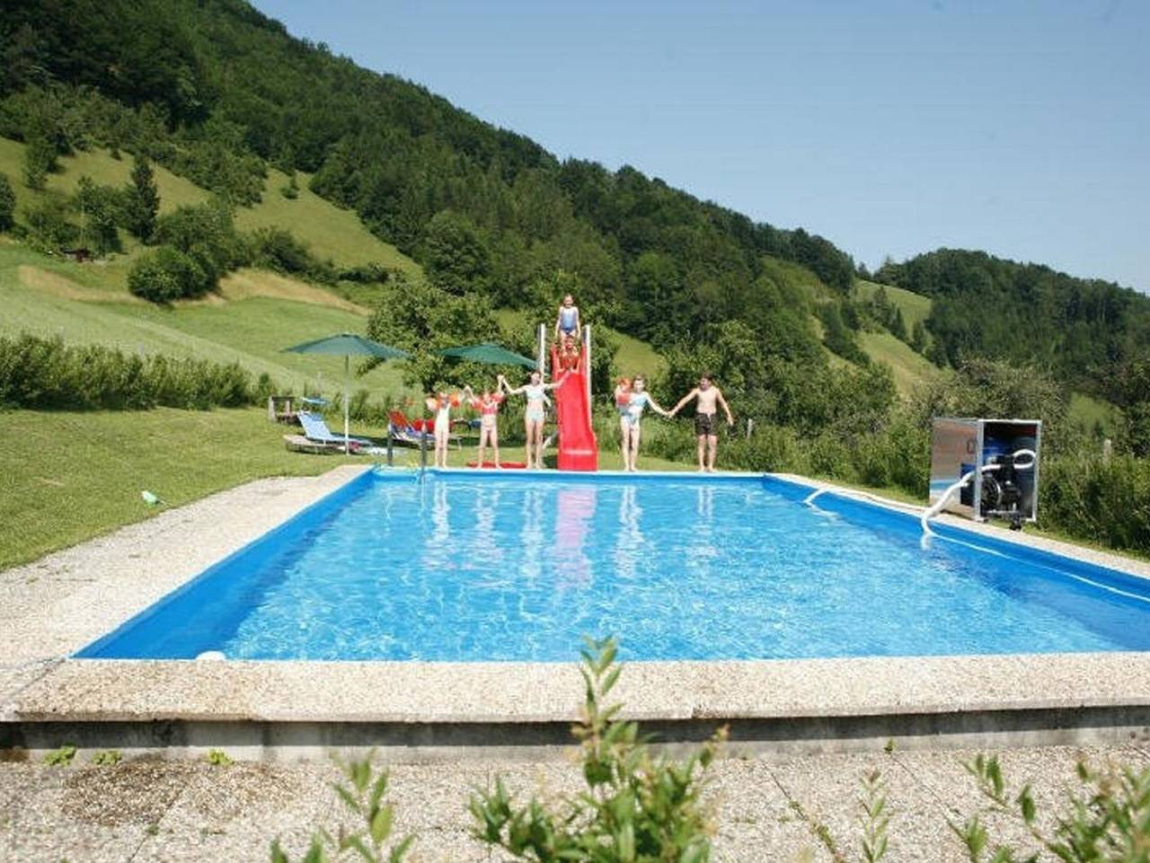 Gasthaus Pranzl-Kleinschönleiten - Dreibettzimmer, Dusche, Wc, Süd in Laussa, Steyr-Land