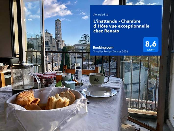 Location de vacances pour 2 personnes, avec terrasse et vue à Uzès - 2