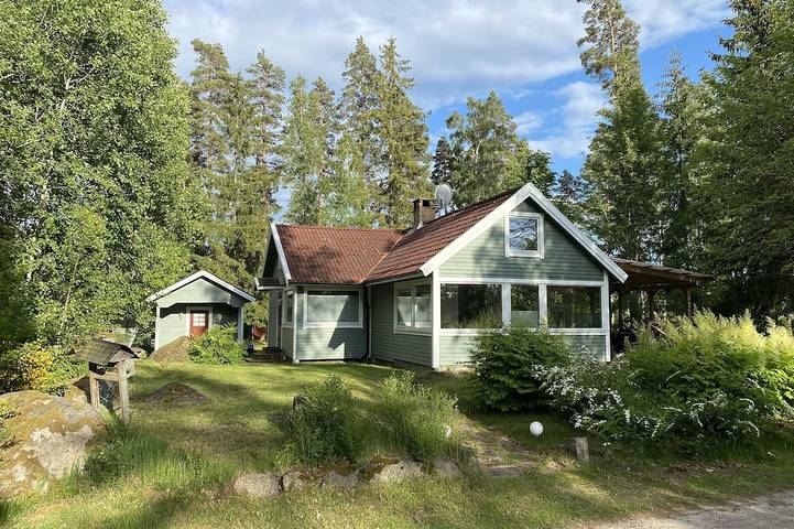 Ferienhaus für 6 Personen, mit Garten und Sauna in Lessebo und Umgebung