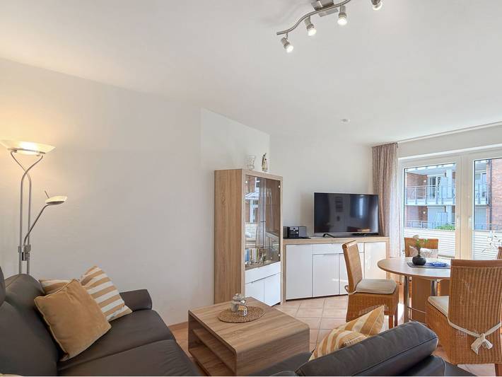 Ganze Wohnung, Ferienwohnung Nr. 22 in Duhnen mit Balkon, Meerblick, WLAN, Parkplatz & Wellness in Duhnen, Cuxhaven